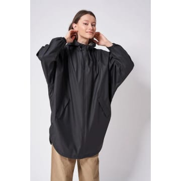 Shop Tanta Rainwear Sky Raincoat In Black