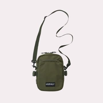 Shop Gramicci Cordura Mini Shoulder Bag In Green