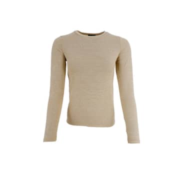 Black Colour Faye Long-sleeved Top In Neutral