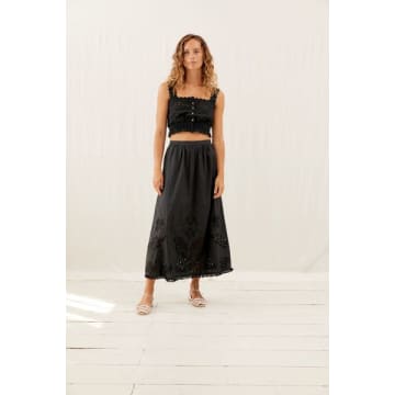 Shop Louise Misha Paola Skirt In Black