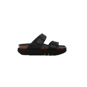 Shop Genuins Tika Sandals In Black