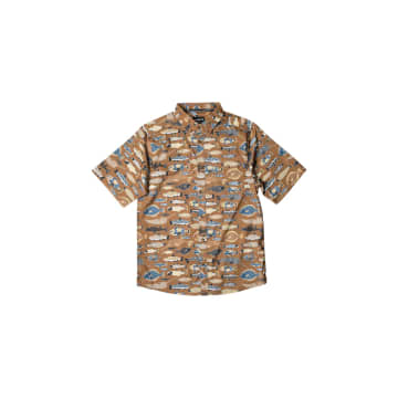 Shop Kavu River Wrangler Shirt In Brown