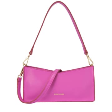 Shop Every Other 12003 V Top Crossbody Shoulder Bag In Fuchsia In Pink