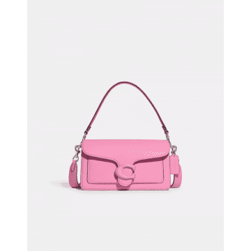 Coach Tabby 26 Pebble Leather Shoulder Bag Size: Os, Col: Pink
