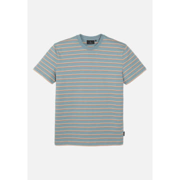 Recolution Cacao Lake Green Stripes T-shirt