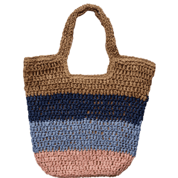 Numph | Cirkeline Straw Bag In Gold