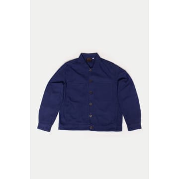 Vétra Hydrone Twill Mens Bomber Jacket In Blue