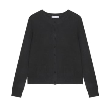 Cashmere-fashion-store Esisto Kashmir Cardigan Neckline Neckline In Black