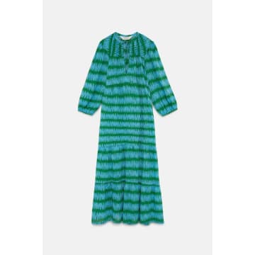 Shop Compañía Fantástica Compania Fantastica | Imogen Dress | Blue And Green