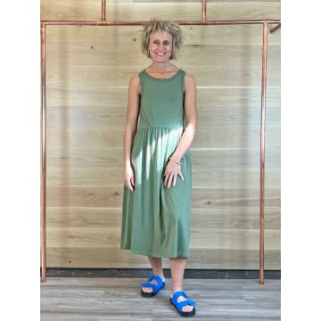 B.young Bypandina Dress Olivine In Green