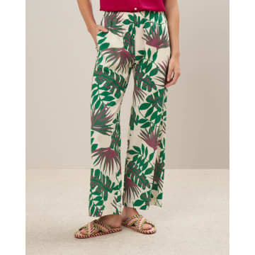 Hartford Palermo Trousers In Green