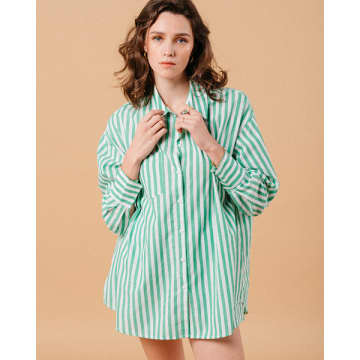 Grace & Mila | Montreuil Blouse In Green