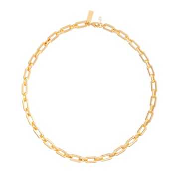 Shop Talis Chains Milan Choker Necklace In Gold