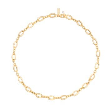 Shop Talis Chains Venice Chain Necklace In Gold