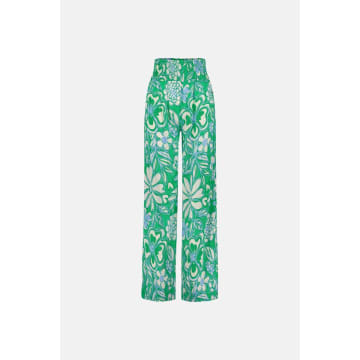 Shop Fabienne Chapot Palapa Trousers In Green Apple