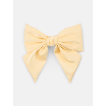 Shop Sui Ava Smooth Bow In Yellow