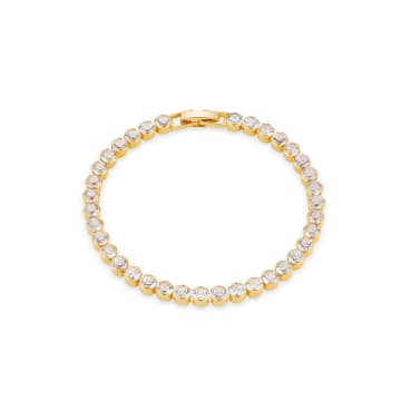 Shop Orelia Crystal Round Tennis Bracelet