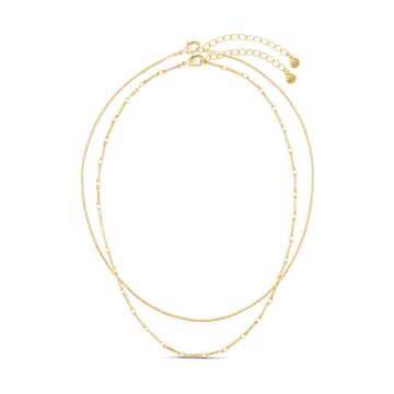 Shop Orelia Dainty Chain 2-row Necklace