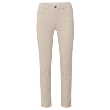 Shop Harrison Fashion Straight Denim With Pockets And Zip Fly | Gray Morn Beige In Blue