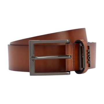 Shop Hugo Boss Belt In Brown