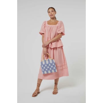 Shop Jovonna Avena Skirt In Pink