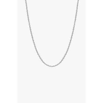 Shop Tutti & Co Ne683s True Necklace Silver In Metallic