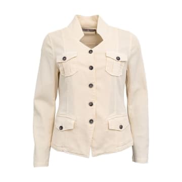 Shop Costa Mani Coss Jacket In White