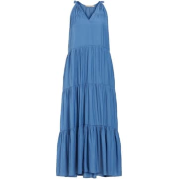Shop Costa Mani Charly Dress In Blue