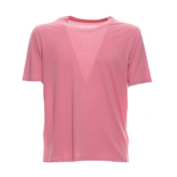 Shop Majestic T-shirt For Man M296-hts216 594 In Pink