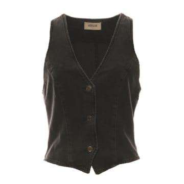 Shop Agolde Vest For Woman A5027 1557 Spider In Black