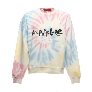 Shop Acupuncture Sweatshirt For Men T21m30280099 Tie Dye Multicolor