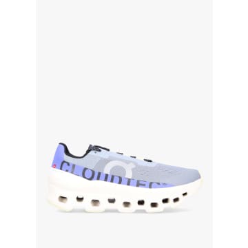 Shop On Running Womens Cloudmonster Trainers In Mist Blueberry