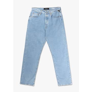 Shop Replay Mens 9zero1 Jeans In Blue