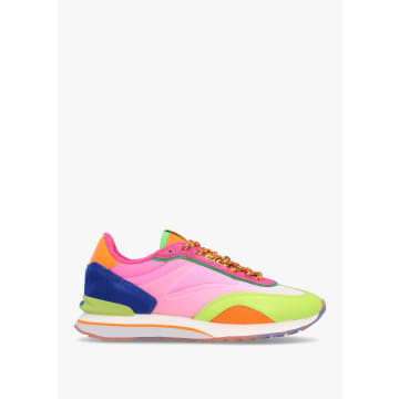 Shop Hoff Womens Art Dragon Fruit Trainers In Multicoloured In Red