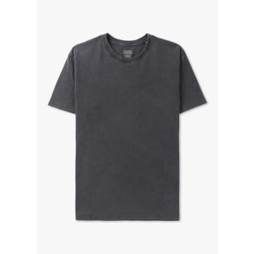 Shop Colorful Standard Mens Classic Organic T-shirt In Faded Black