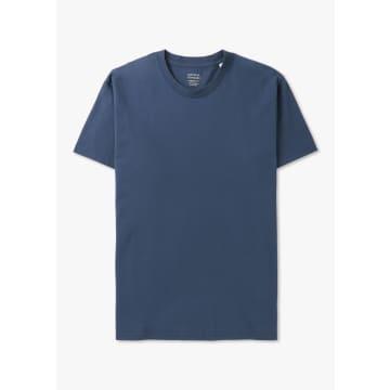 Shop Colorful Standard Mens Classic Organic T-shirt In Petrol Blue