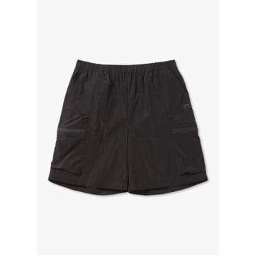Shop Rains Mens Kano Cargo Shorts In Black