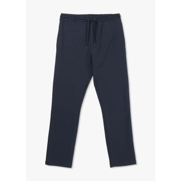 Shop Oliver Sweeney Mens Cotton Sweatpants In Navy In Blue