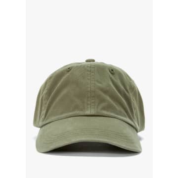 Shop Colorful Standard Mens Organic Cotton Cap In Dusty Olive In Green
