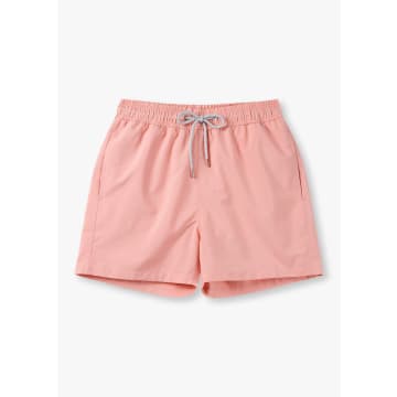 Love Brand Mens Staniel Swim Shorts In Pastel Pink