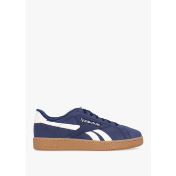 Shop Reebok Mens Club C Grounds Uk Trainers In Vector Navy/chalk In Blue