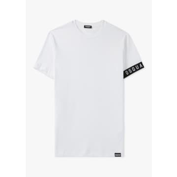 Shop Dsquared2 Mens Technicolor T-shirt In White