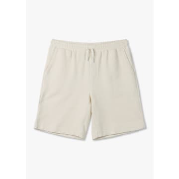 Shop Che Mens Dapper Boucle Shorts In Ivory