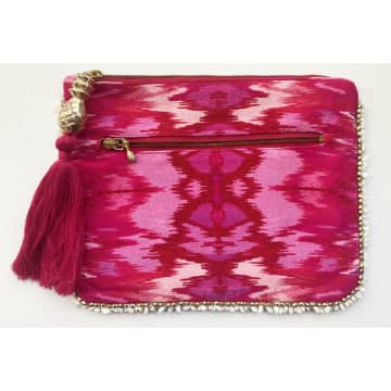 Shop Sophia Alexia Magical Magenta Clutch Bag