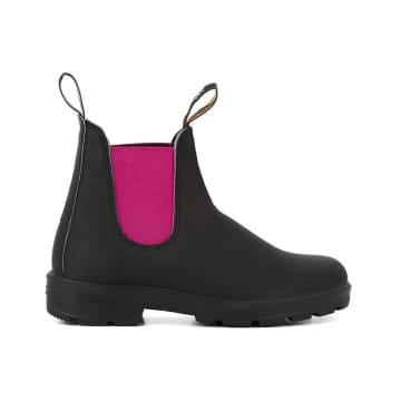 Shop Blundstone Black And Fuchsia Womens 2208 Originals Boots