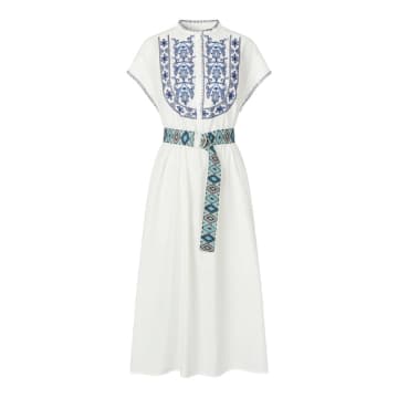 Shop Lolly's Laundry Pinjall Maxi Dress In White