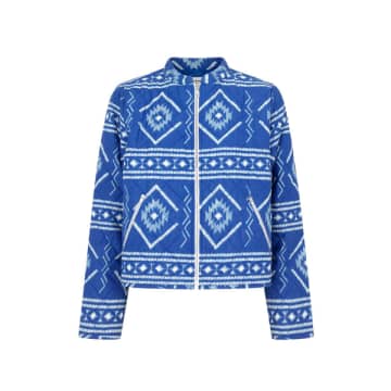 Shop Lolly's Laundry Emiliall Jacket In Blue