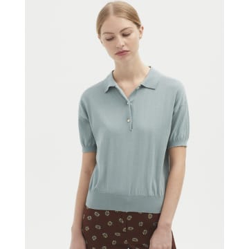 Shop Nice Things Jersey Polo C/bot