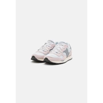 Shop Saucony Dxn Trainer In Grey And Pink