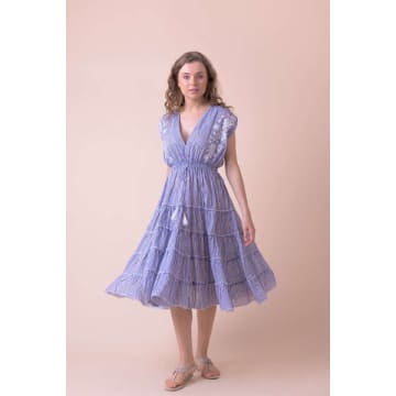 Shop Handprint Dream Apparel Trixie Dress/blue Stripe